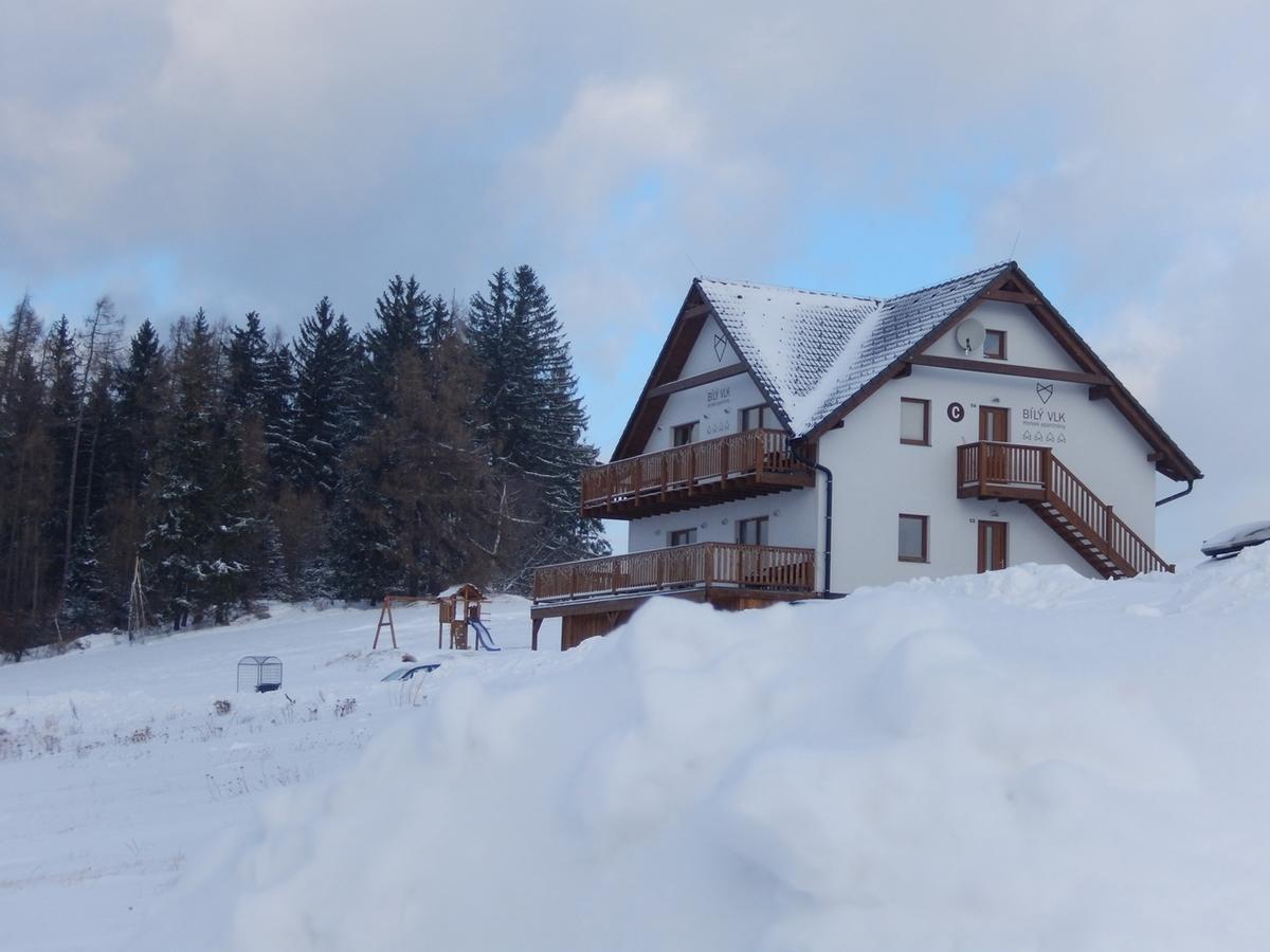 Horske Apartmany Bily Vlk Vaclavov u Bruntalu Екстер'єр фото